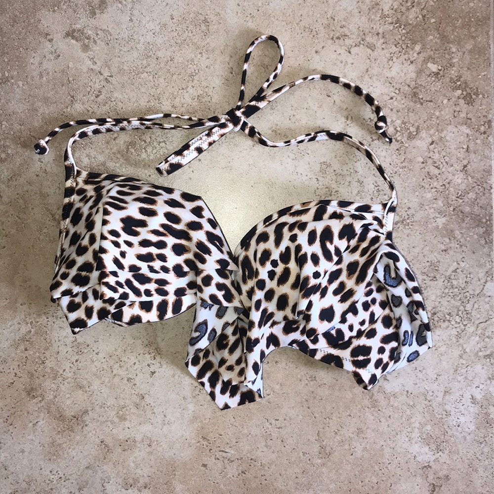 Cheetah Bikini Top
